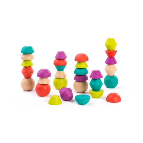 Blocs empilables Multicolor 3 - vertbaudet enfant 