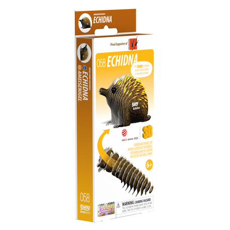 Puzzle 3d - échydné Brown 4 - vertbaudet enfant 