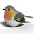 Puzzle 3d - robin Multicolor 2 - vertbaudet enfant 
