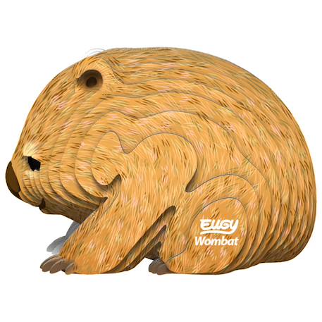 Puzzle 3d - wombat Brown 1 - vertbaudet enfant 