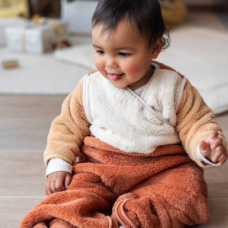 Gigoteuse jambes séparables hiver  - tog 2.5 chaud tout doux Blush+Grizou+Lunar+Marshmallow+Natural+Natural - tricolore+Noisette+Noisette tricolore+Sesame+Stone+Turquoise tricolore+Vintage 47 - vertbaudet enfant 