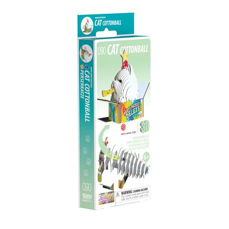 Puzzle 3d - chats - cottonball White 6 - vertbaudet enfant 