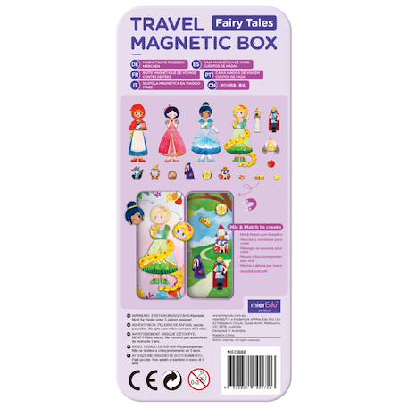 Boïte de puzzle magnétique - contes de fées Multicolor 5 - vertbaudet enfant 