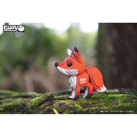 Puzzle 3d - renard rouge Brown 5 - vertbaudet enfant 