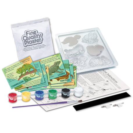 Kit moulage - reptiles et amphibiens Multicolor 3 - vertbaudet enfant 