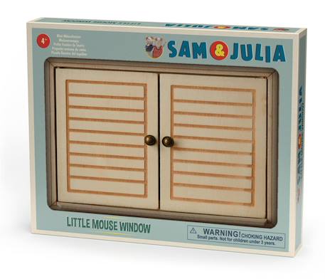 Sam et julia - meuble fenêtre miniature - petite souris Multicolor 2 - vertbaudet enfant 