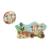 Contour puzzle - paresseux Multicolor 1 - vertbaudet enfant 