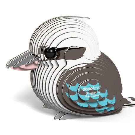 Puzzle 3d - martin-chasseur géant Black;white 2 - vertbaudet enfant 