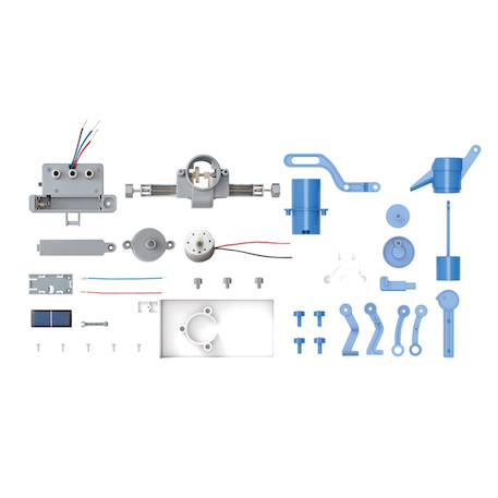 Kit éducatif – Construis ta pompe à eau fonctionnant à l’énergie solaire Multicolor 3 - vertbaudet enfant 
