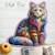 Puzzle chat - soft cat 150 pièces Multicolor 4 - vertbaudet enfant 