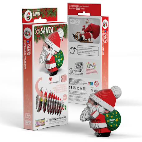 Puzzle 3d - père noël Red 4 - vertbaudet enfant 