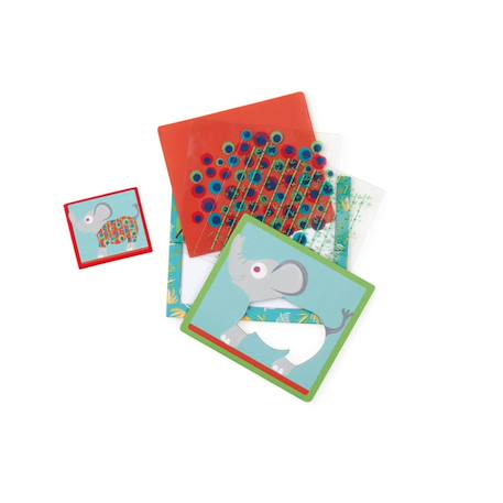 Jeu éducatif Pyjama Party – Observation, couleurs et logique Multicolor 4 - vertbaudet enfant 