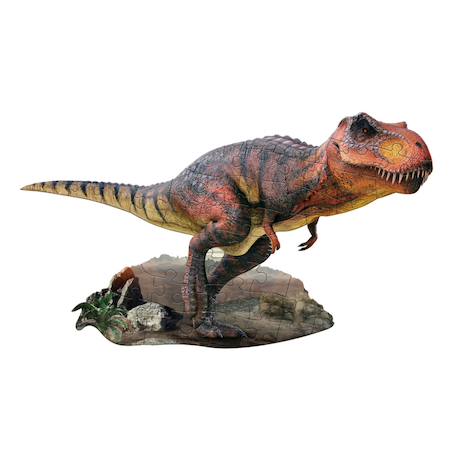 Puzzle I am - t-rex mini Multicolor 1 - vertbaudet enfant 