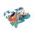 Contour puzzle - pirate 29 pièces Multicolor 3 - vertbaudet enfant 