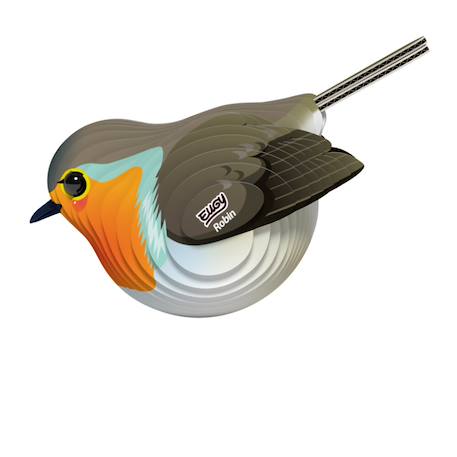 Puzzle 3d - robin Multicolor 4 - vertbaudet enfant 