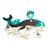 Contour puzzle - baleine 60 pièces Multicolor 2 - vertbaudet enfant 