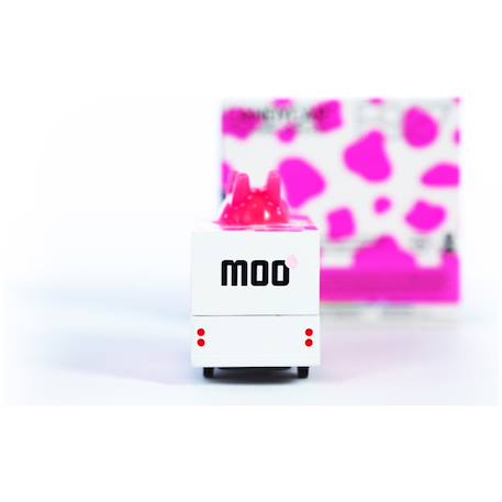 Camion à lait de fraise - bois de hêtre massif Pink 4 - vertbaudet enfant 
