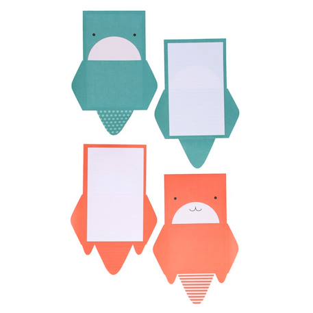 Kit papier de lettre - mes amis Multicolor 4 - vertbaudet enfant 