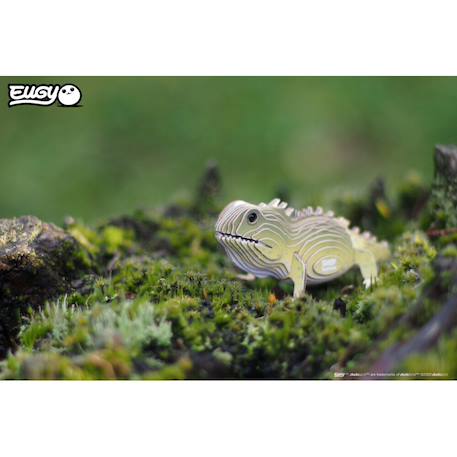 Puzzle 3d - tuatara Green 4 - vertbaudet enfant 