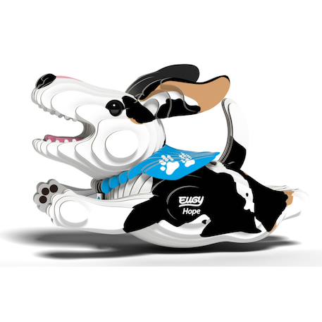 Puzzle 3d - chien Black;white 4 - vertbaudet enfant 