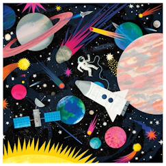 Jouet-Jeux éducatifs-Puzzles-Puzzle - l'espace glow in the dark 500 pièces