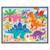Puzzle - dinosaures 12 pièces Multicolor 1 - vertbaudet enfant 