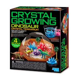 Jouet-Jeux éducatifs-Jeux scientifiques-Kit scientifique – Crée un monde de dinosaures et de cristaux