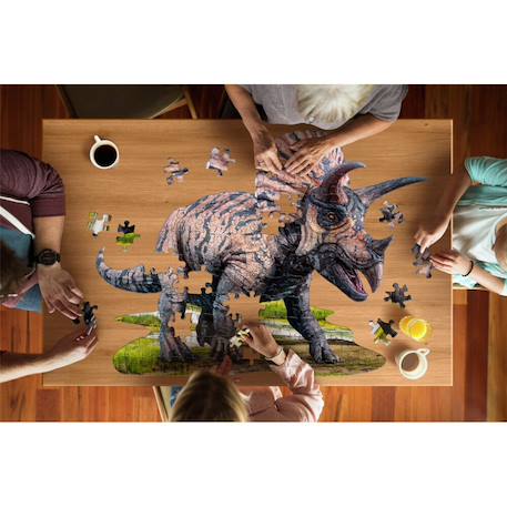 Puzzle I am - triceratops Multicolor 4 - vertbaudet enfant 