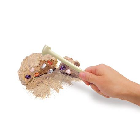 Kit de fouille de cristaux – Découvre et collectionne de vraies gemmes Multicolor 3 - vertbaudet enfant 