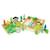 Jouet créateur de jardin 67 pièces en bois massif Vert, orange, beige 3 - vertbaudet enfant 