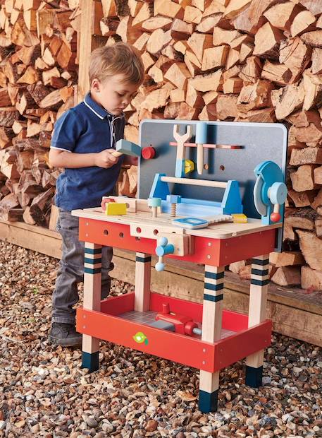 Établi en bois Multicolor 6 - vertbaudet enfant 