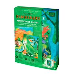 Jouet-Activités artistiques et musicales-Tableaux, dessin et peinture-Coffret d'aquarelles dinosaurs