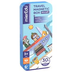 Jouet-Jeux éducatifs-Puzzles-Boïte de puzzle magnétique - avions