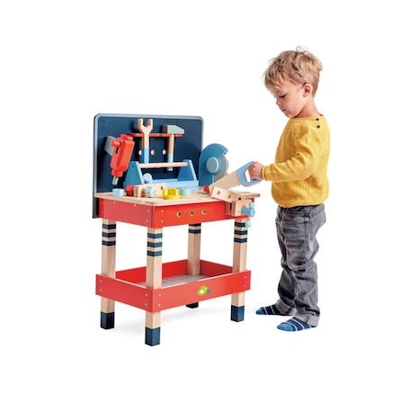 Établi en bois Multicolor 5 - vertbaudet enfant 