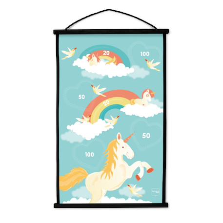 Jeux de fléchettes Start to dart - cible licorne Multicolor 3 - vertbaudet enfant 