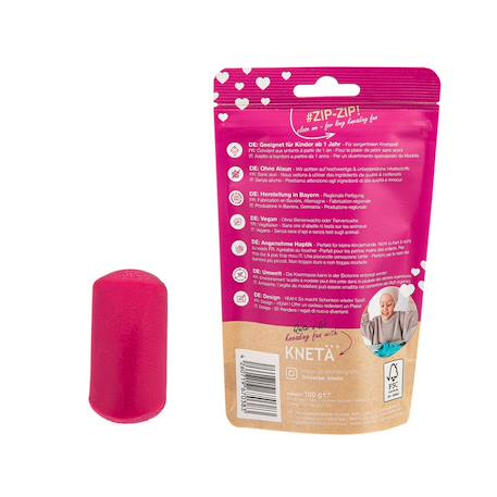 Tube de pâte à modeler végétalienne Blue+Orange+Pink+Red 6 - vertbaudet enfant 