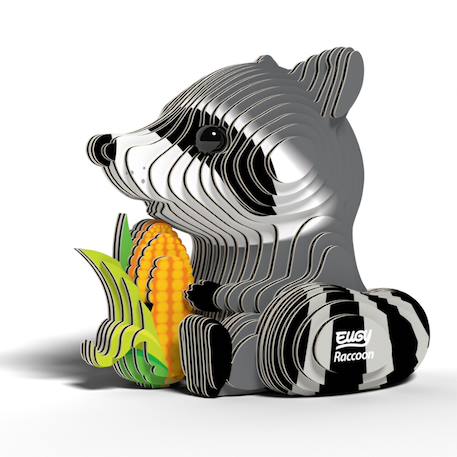 Puzzle 3d - raton laveur Grey 2 - vertbaudet enfant 