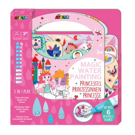Peinture à l'eau - la vie marine Multicolor 1 - vertbaudet enfant 