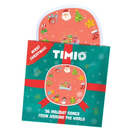 Disque de Noël TIMIO – 96 chansons festives en 8 langues Multicolor 1 - vertbaudet enfant 