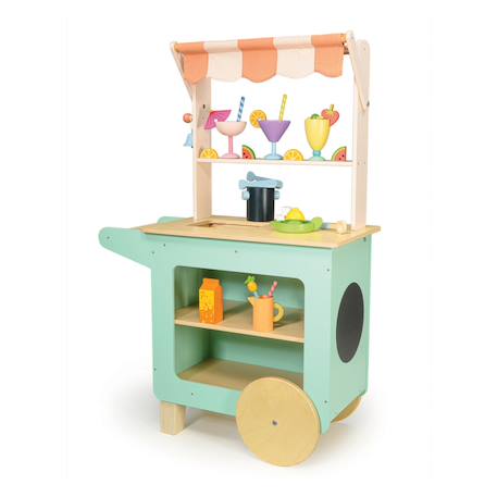 Charriot à boissons sur roulettes Multicolor 6 - vertbaudet enfant 