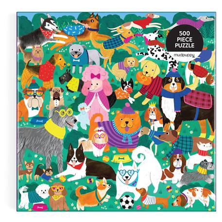 Puzzle - doggone days Multicolor 3 - vertbaudet enfant 
