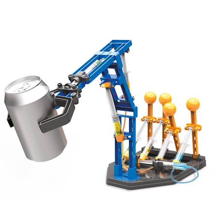 Kit scientifique – Construis ton robot multi-axes à énergie hydraulique Multicolor 3 - vertbaudet enfant 