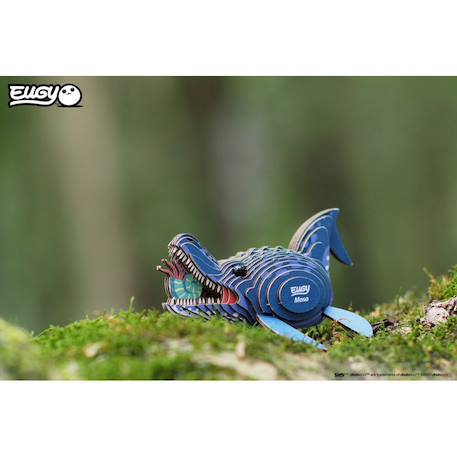 Puzzle 3d - mosasaurus Blue 3 - vertbaudet enfant 