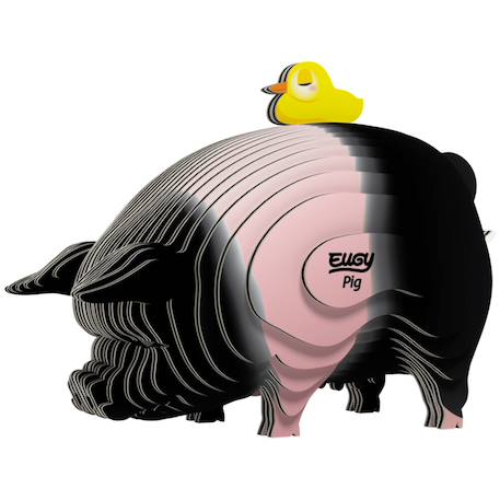 Puzzle 3d - cochon Pink 1 - vertbaudet enfant 