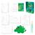Coffret d'aquarelles dinosaurs Multicolor 4 - vertbaudet enfant 
