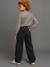 Jean large fille à strass denim black 7 - vertbaudet enfant 