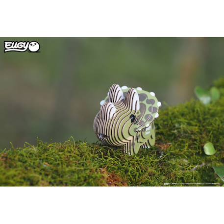 Puzzle 3d - triceratops Green 5 - vertbaudet enfant 