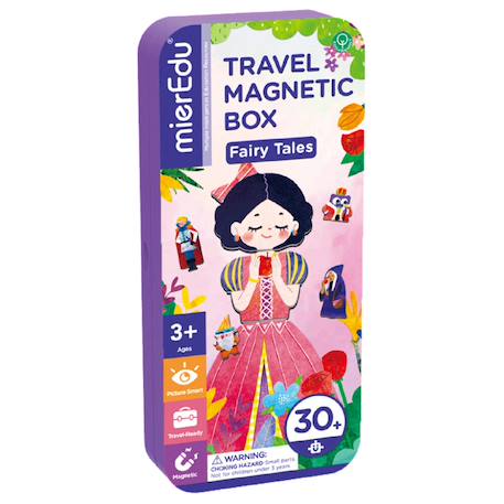 Boïte de puzzle magnétique - contes de fées Multicolor 1 - vertbaudet enfant 