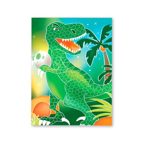 Coffret d'aquarelles dinosaurs Multicolor 2 - vertbaudet enfant 