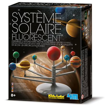 Planétarium 3D 30 cm – Assemble, peins et fais-le briller dans le noir Multicolor 1 - vertbaudet enfant 
